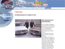 Tablet Screenshot of mustang-tech.com